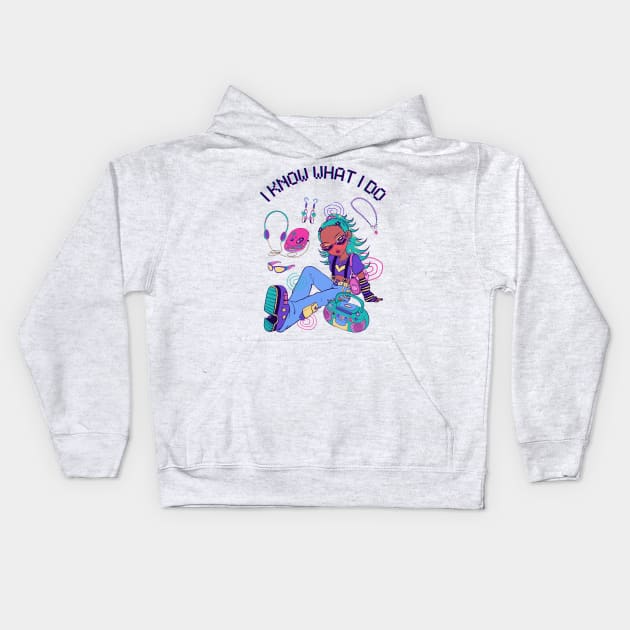 I Know Kids Hoodie by Sashmika Prabhashwara